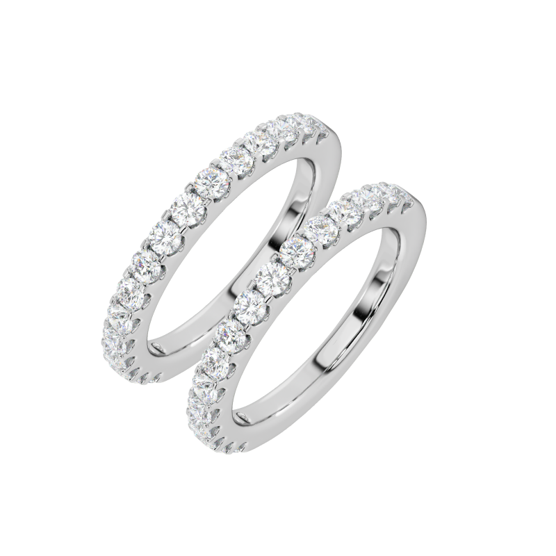 Ultrahuman Bling - Stacking Ring Duo
