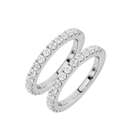 Ultrahuman Bling - Stacking Ring Duo